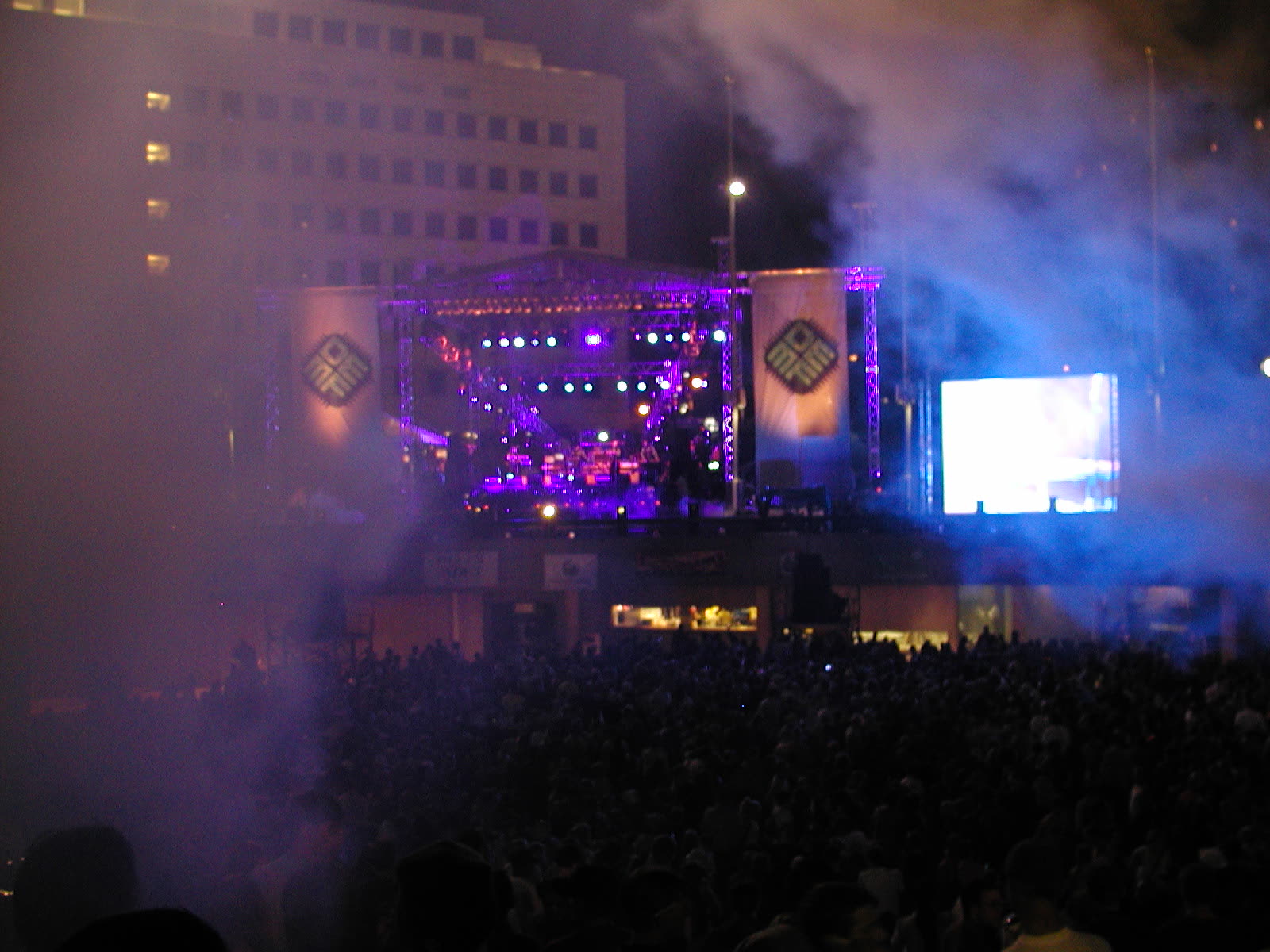 Movement Detroit crowd and stage production