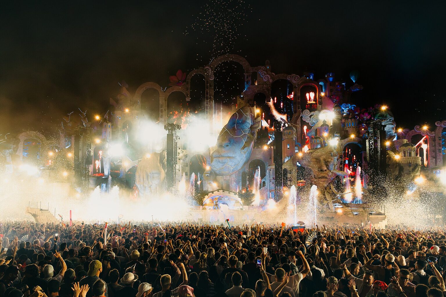 Tomorrowland festival in Boom